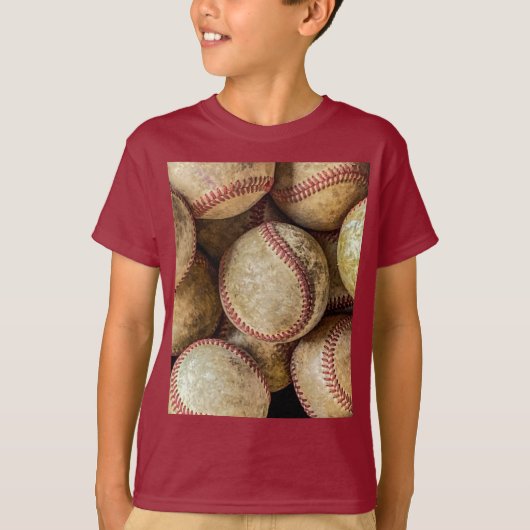 Basis T-shirt voor kinderen (Voorkant)