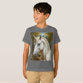 Basis T-shirt voor kinderen (Voorkant volledig)