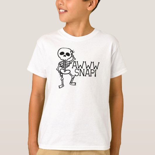 Basis T-shirt voor kinderen (Voorkant)
