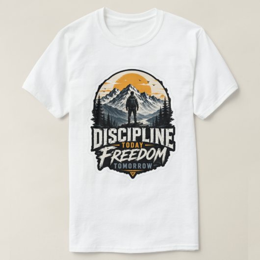 Basis T-shirt voor mannen (Design voorkant)