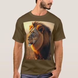 Basis T-shirt voor mannen, donker
