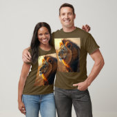 Basis T-shirt voor mannen, donker (Unisex)