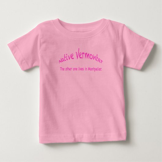 Basis T-shirt voor mannen uit Vermont (Voorkant)