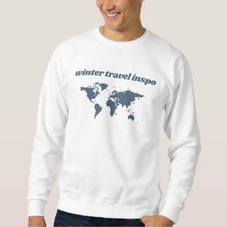 Basis T-shirt voor mannen winter reis inspiratie