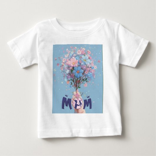 Basis t-shirt voor peuters. (Voorkant)