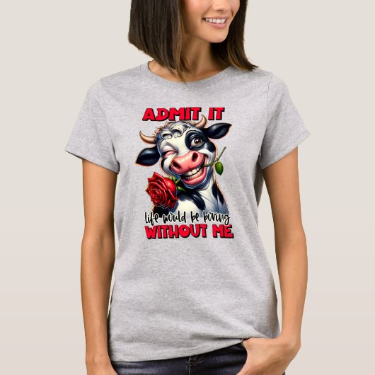 Basis T-shirt voor vrouwen (Voorkant)