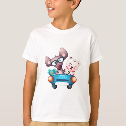 Basis T-shirts van kinderen: het perfecte gelaagde (Voorkant)