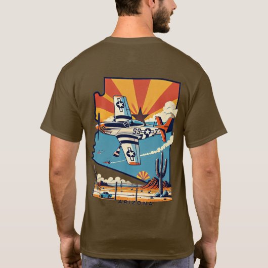 basis-T T-shirt (Achterkant)