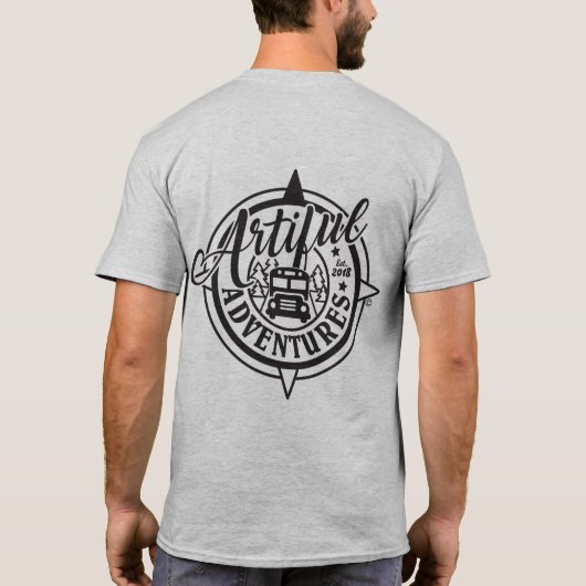 Basis T T-shirt (Achterkant)