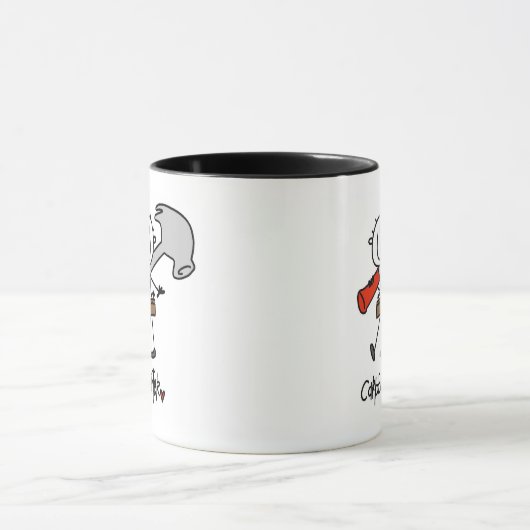 Basis tekenfilmafbeelding — Tshirts en cadeautjes Mok (Midden)