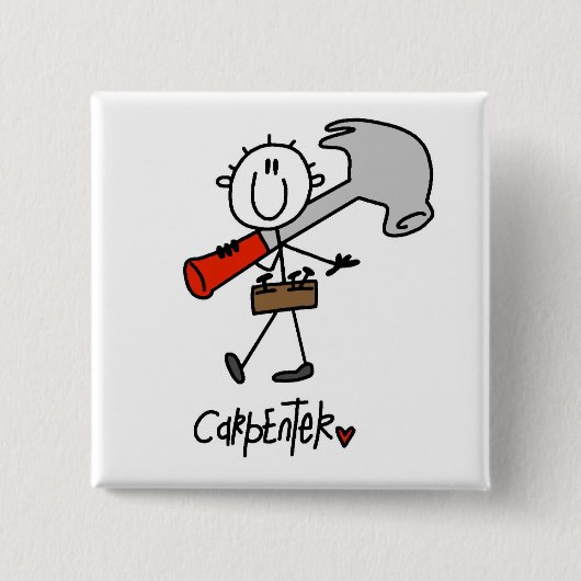 Basis tekenfilmafbeelding — Tshirts en cadeautjes Vierkante Button 5,1 Cm (Voorkant)