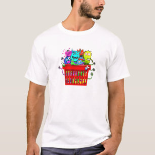 Basis van de Schattige deplorabele zaken van Trump T-shirt