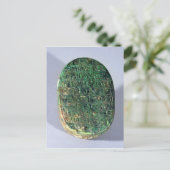 Basis van een huwelijkssjaal van Amenhotep III Briefkaart (Staand voorkant)