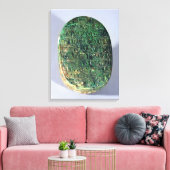 Basis van een huwelijkssjaal van Amenhotep III Canvas Afdruk (Insitu (Woonkamer))