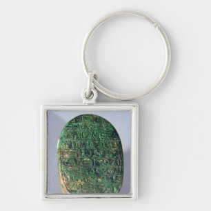 Basis van een huwelijkssjaal van Amenhotep III Sleutelhanger