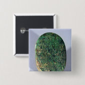 Basis van een huwelijkssjaal van Amenhotep III Vierkante Button 5,1 Cm (Voorkant /achterkant)