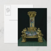 Basis van het kruis van St. Bertin Briefkaart (Voorkant / Achterkant)