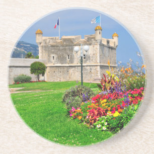 Basis van Menton in Frankrijk Zandsteen Onderzetter