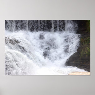 Basis van Waterfall Poster