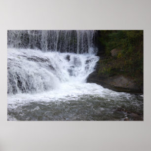 Basis van Waterfall Poster