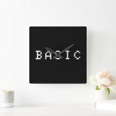 BASIS VIERKANTE KLOK (Huis)