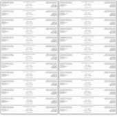 Basis Waterdichte Witte Kosmetische Kruik Etiket 1 Sticker (Voorkant)