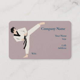 Basis wit Sjabloon Visitekaartje karaat