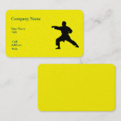 Basis wit Sjabloon Visitekaartje karaat (Voorkant / Achterkant)