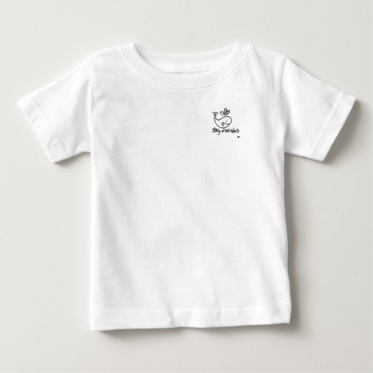 Basis witte B3lly tee (Voorkant)