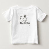 Basis witte B3lly tee (Achterkant)