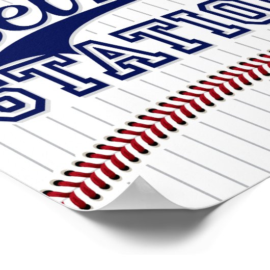 Basisbalies - STAATSSCHEMA SELFIE Afdrukken Poster (Hoek)