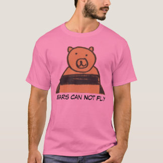 BasisBeren kunnen niet vliegen T-shirt