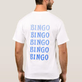 Basisbingo T-shirt voor mannen (Achterkant)