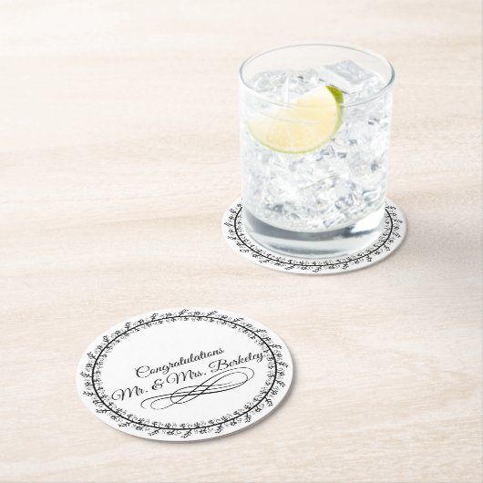 Basisblanco Onderzetters voor bruiloften (Insitu)