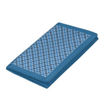 Basisblauw/Babyblauw geruit diagonaal ruitjespatro