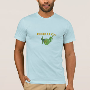 Basisch donker T-shirt Veel succes Cactus