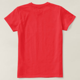 Basisch Rode Dames T-Shirt