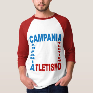 Basisch T-shirt raglan CAMPANIA ATLETISME