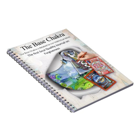 Basischakra - Symbool van vergeving Notitieboek (Rechterzijde)