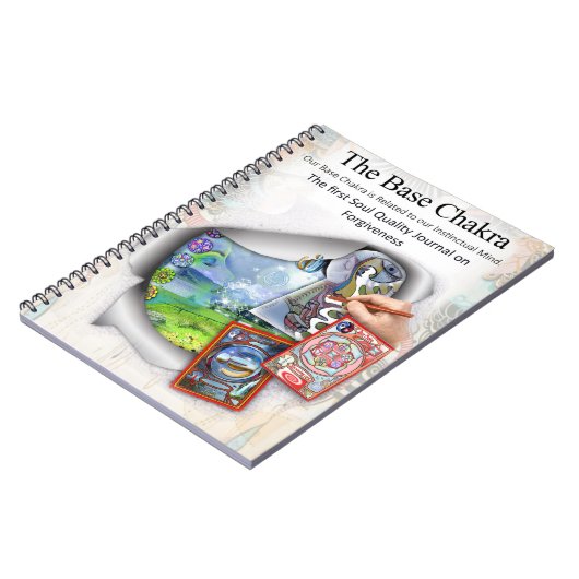 Basischakra - Symbool van vergeving Notitieboek (Linkerzijde)