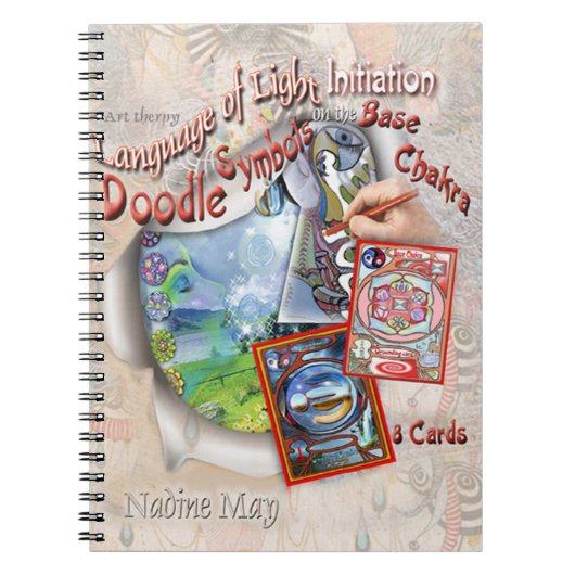 Basischakra Voorklep Notitieboek (Voorkant)