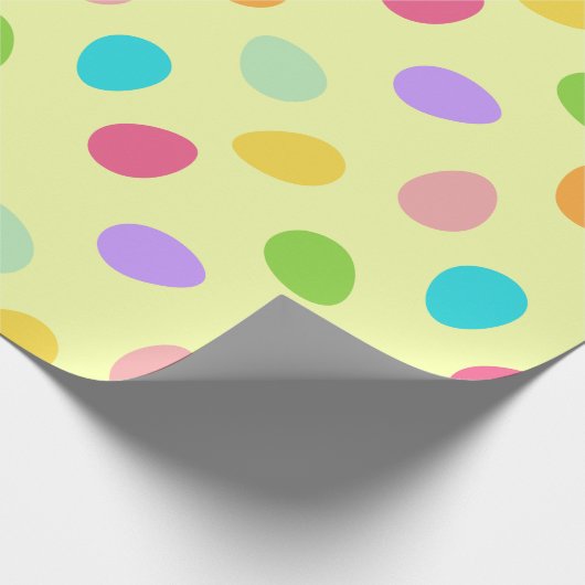 basische eieren cadeaupapier (Hoek)