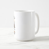 Basische Heks Extra Koffie Geen Mensen Grote Mok (Voorkant rechts)