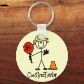 Basisconstructie T-shirts en cadeaus Sleutelhanger (Voorkant)