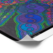 Basisdruk Zen Fire Poster (Hoek)