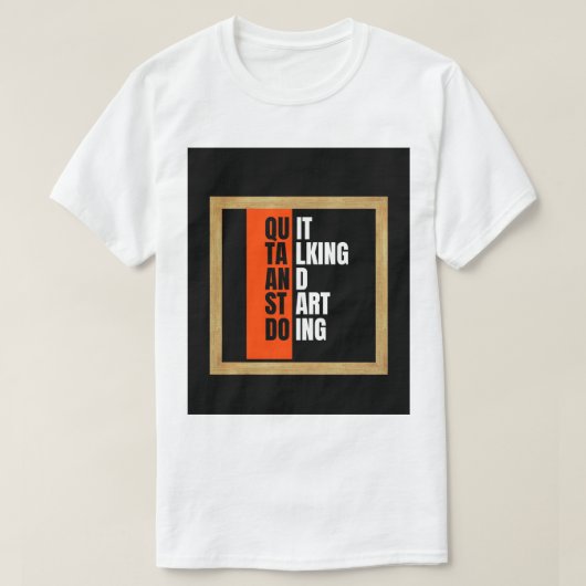 Basise heren T-shirt (Design voorkant)