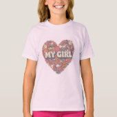 Basise T-shirt voor kinderen (Voorkant)