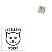 BASISEXCELLENTE WORK CAT RUBBER STEMP RUBBERSTEMPEL (Gestempeld)