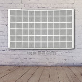 Basisfotosjabloon 60 Foto's - Kan kleur wijzigen Spandoek