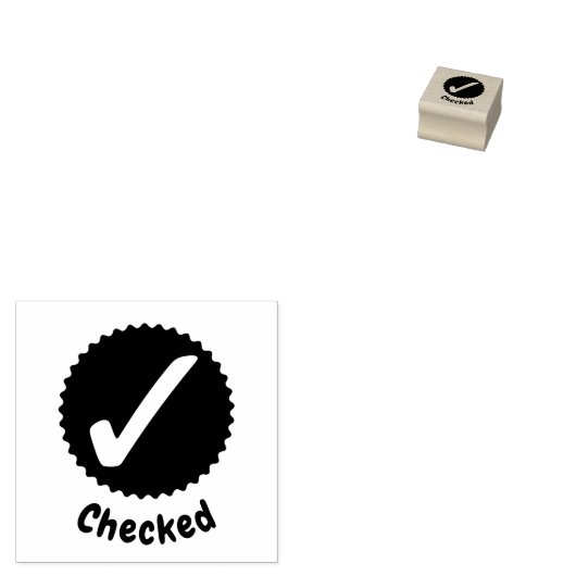 BASISGECONTROLEERD TICK RUBBER STEMP RUBBERSTEMPEL (Gestempeld)